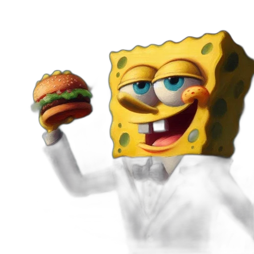 food, animal, creature, robot, 3d render, photorealistic, concept art, pixel art transparent PNG cut-out