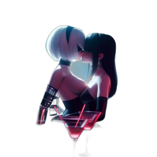 robot, bottle, mask, weapon, concept art, cyberpunk, pixel art, comic book art transparent PNG cut-out