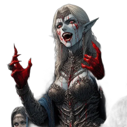 creature, face, concept art, fantasy art, comic book art, photorealistic, elaborate, architectural transparent PNG cut-out