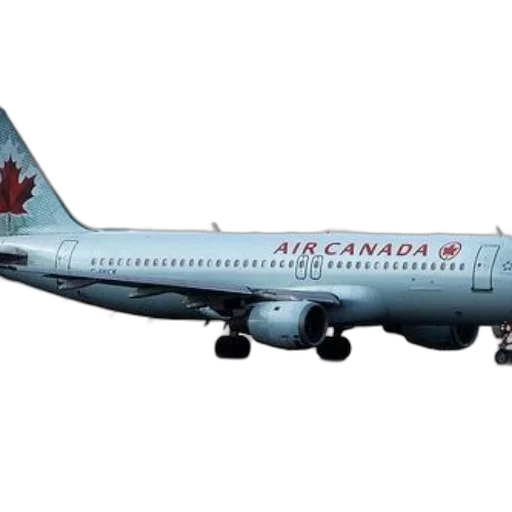 air, canada, airplane, taxis, snowy, runway transparent PNG cut-out