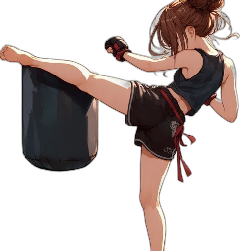 dress, staff, bottle, weapon, concept art, anime, pixel art, cartoon transparent PNG cut-out