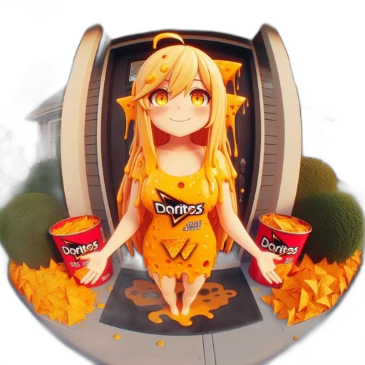 food, dress, robot, pixel art, anime, 3d render, concept art, fire transparent PNG cut-out