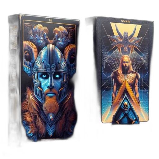 fantasy art, concept art, comic book art, two, box, covers, feature, contrasting transparent PNG cut-out