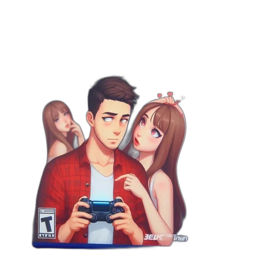 pixel art, anime, cartoon, concept art, image, reveals, ps4, game transparent PNG cut-out