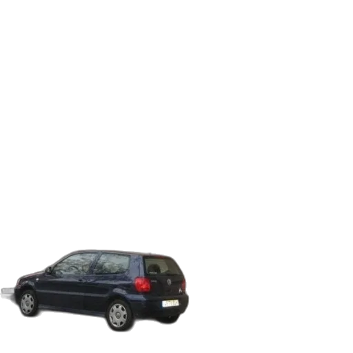 car, staff, 3d render, blue, parked, front, red, street transparent PNG cut-out