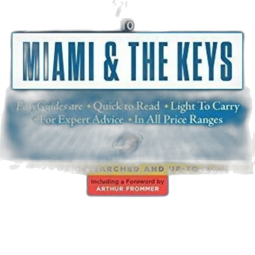 travel, guidebook, cover, miami, keys, featuring, blue, yellow transparent PNG cut-out