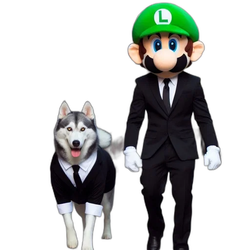 animal, hat, staff, mask, concept art, 3d render, cartoon, pixel art transparent PNG cut-out