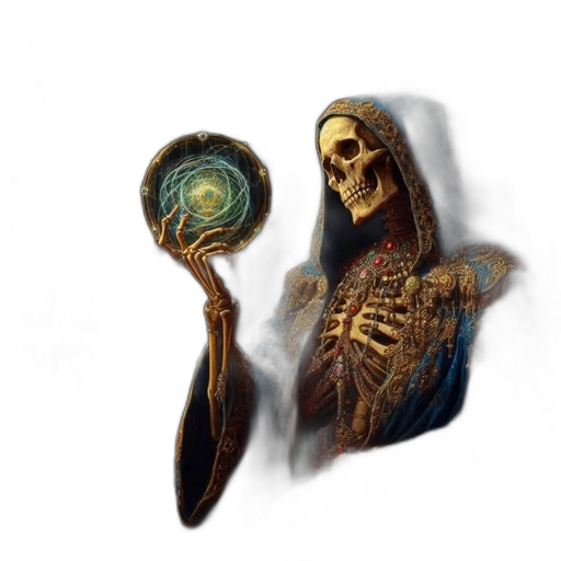 staff, jewelry, mask, weapon, concept art, fantasy art, pixel art, photorealistic transparent PNG cut-out