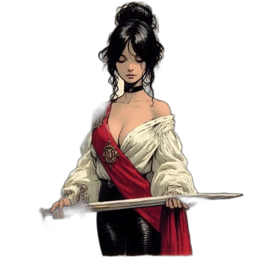 staff, sword, weapon, comic book art, concept art, fantasy art, pixel art, red transparent PNG cut-out