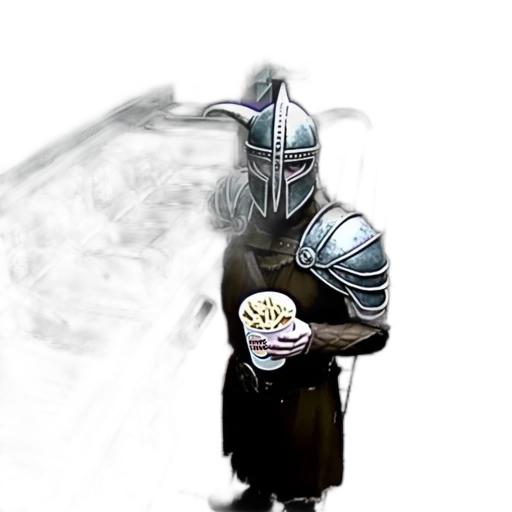 weapon, food, robot, sword, concept art, fantasy art, pixel art, comic book art transparent PNG cut-out