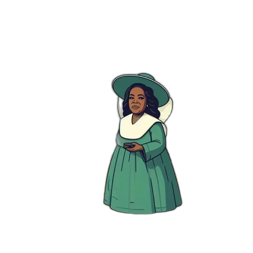 dress, hat, staff, pixel art, concept art, watercolor, fantasy art, green transparent PNG cut-out
