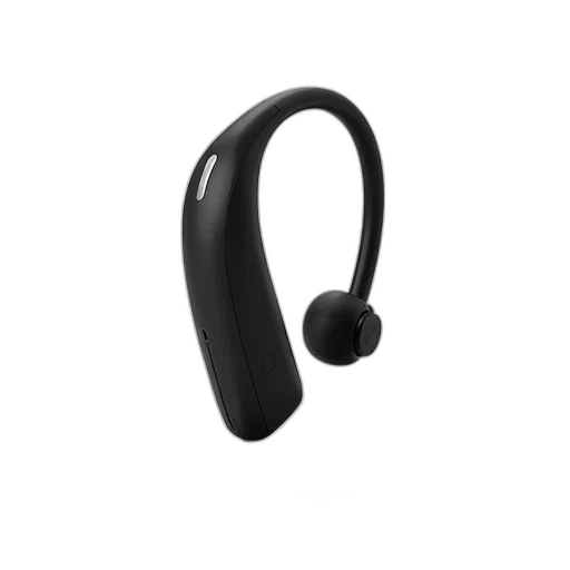 staff, black, wireless, bluetooth, headset, sleek, design, silver transparent PNG cut-out