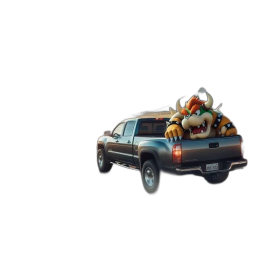 car, weapon, animal, creature, concept art, 3d render, pixel art, photorealistic transparent PNG cut-out
