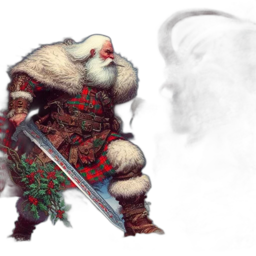 sword, weapon, concept art, fantasy art, photorealistic, pixel art, snow, red transparent PNG cut-out
