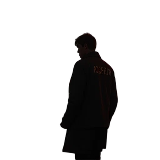 jacket, staff, face, dress transparent PNG cut-out