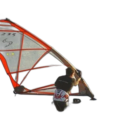 car, umbrella, 3d render, concept art, windsurfer, action, sail, numbered transparent PNG cut-out