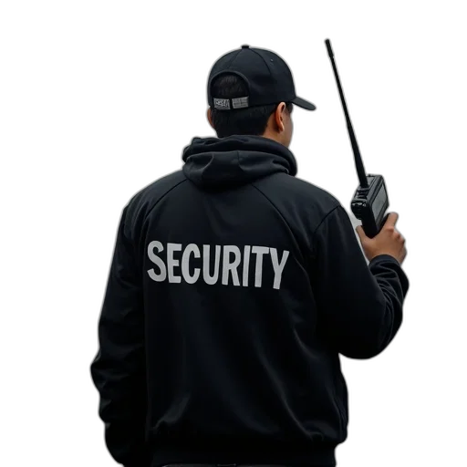 jacket, staff, weapon, hat, concept art, 3d render, cyberpunk, person transparent PNG cut-out