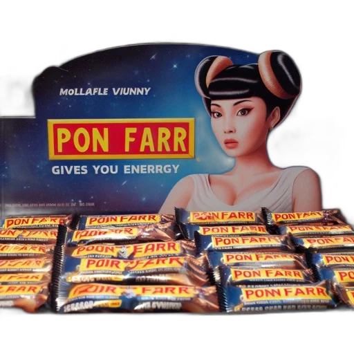 food, display, pon, farr, chocolate, bars, showcase, illustrated transparent PNG cut-out