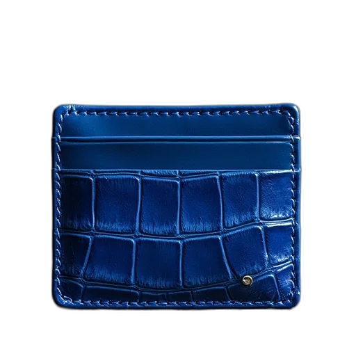 jacket, blue, crocodile, card, holder transparent PNG cut-out