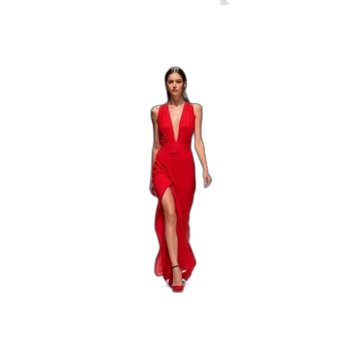 dress, 3d render, pixel art, cartoon, photorealistic, red, first, image transparent PNG cut-out
