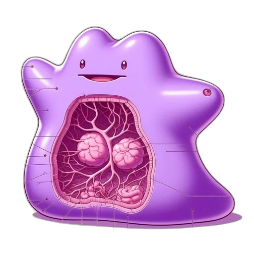 animal, food, creature, dragon, 3d render, concept art, vaporwave, detailed transparent PNG cut-out