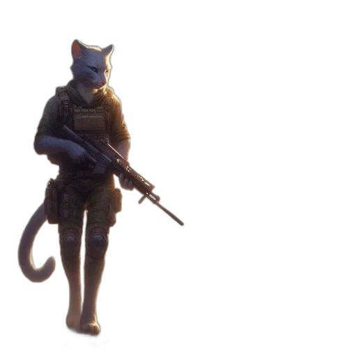 staff, weapon, animal, creature, concept art, 3d render, pixel art, fantasy art transparent PNG cut-out