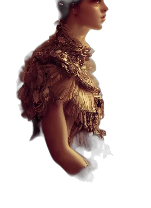 dress, jewelry, mask, crown transparent PNG cut-out