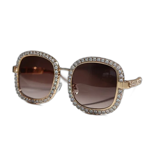 jewelry, saint, laurent, crystal, logo, sunglasses transparent PNG cut-out