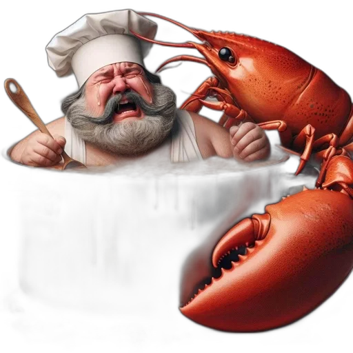 food, animal, creature, concept art, photorealistic, 3d render, fantasy art, underwater transparent PNG cut-out