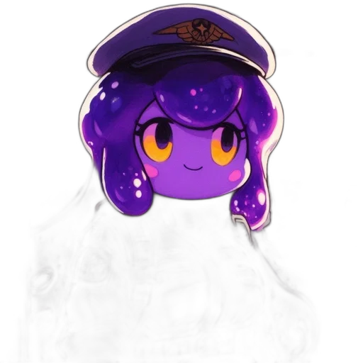 hat, staff, crown, creature, pixel art, watercolor, concept art, anime transparent PNG cut-out