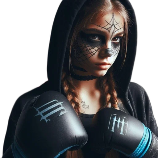 mask, jacket, face, robot, photorealistic, cyberpunk, comic book art, fantasy art transparent PNG cut-out
