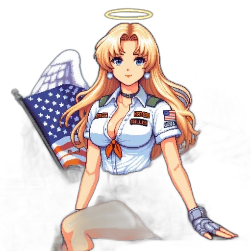 staff, weapon, pixel art, anime, cartoon, concept art, animated, character transparent PNG cut-out