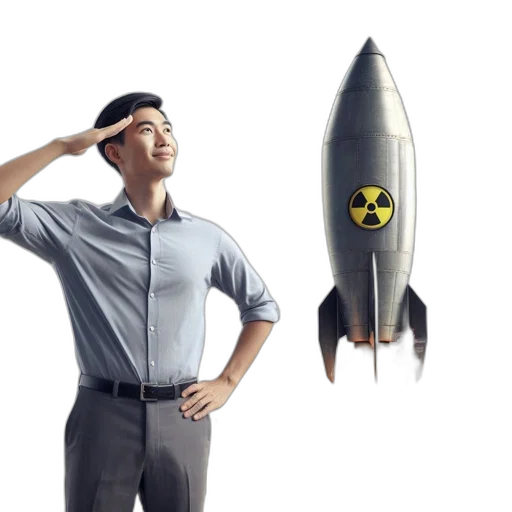 staff, weapon, concept art, 3d render, outer space, man, stands, confidently transparent PNG cut-out
