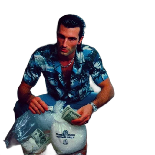 jacket, bottle, face, furniture, vaporwave, photorealistic, concept art, 3d render transparent PNG cut-out