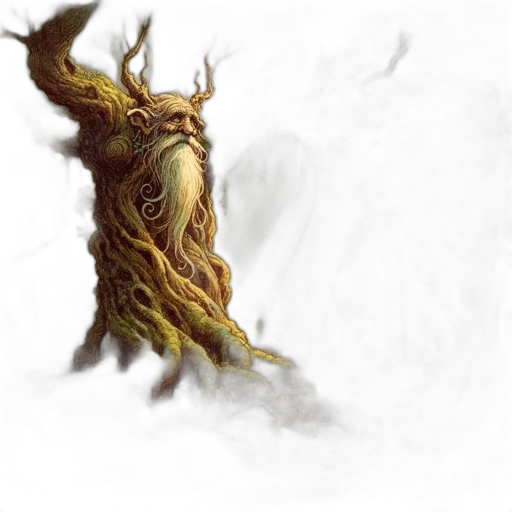 dragon, tree, creature, staff, fantasy art, concept art, photorealistic, pixel art transparent PNG cut-out