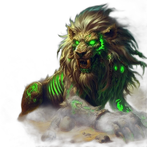 creature, animal, fantasy art, concept art, photorealistic, pixel art, green, desolate transparent PNG cut-out