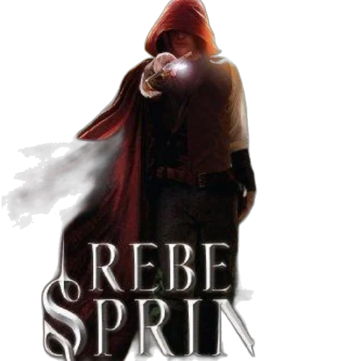 concept art, pixel art, rebel, spring, book, cover, featuring, character transparent PNG cut-out