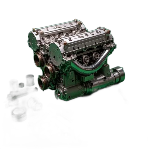 car, jewelry, robot, 3d render, disassembled, engine, various, parts transparent PNG cut-out