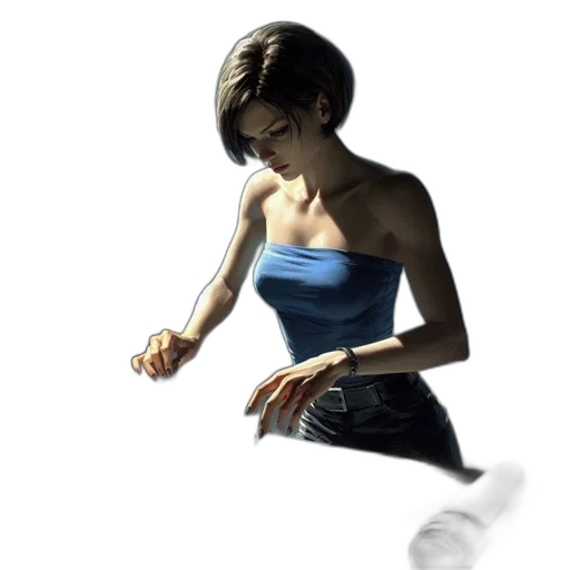dress, mask, staff, weapon, concept art, photorealistic, 3d render, fantasy art transparent PNG cut-out