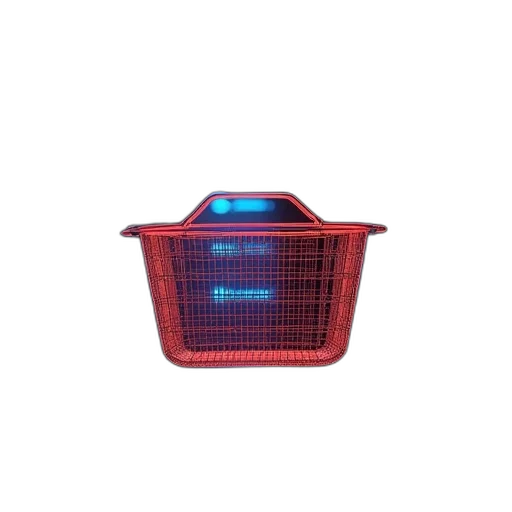 furniture, robot, 3d render, neon lights, acunet, vulnerability, scanner, server transparent PNG cut-out