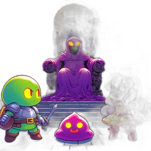 robot, concept art, pixel art, 3d render transparent PNG cut-out