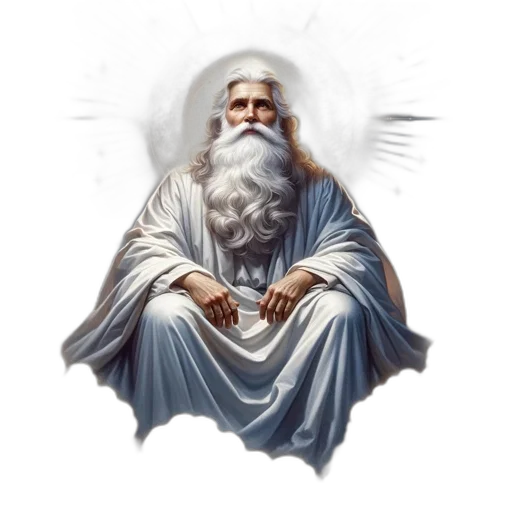 face, concept art, fantasy art, photorealistic, pixel art, divine, figure, white transparent PNG cut-out