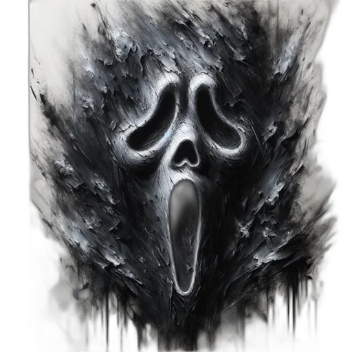 mask, face, creature, animal, concept art, fantasy art, photorealistic, comic book art transparent PNG cut-out