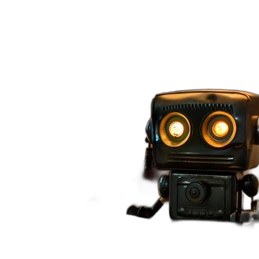 robot, creature, mask, animal, 3d render, concept art, cyberpunk, golden transparent PNG cut-out