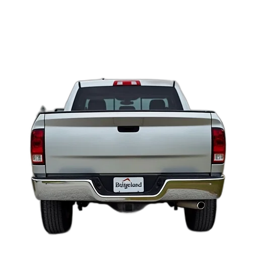 car, silver, pickup, truck, parked, gravel, driveway, has transparent PNG cut-out