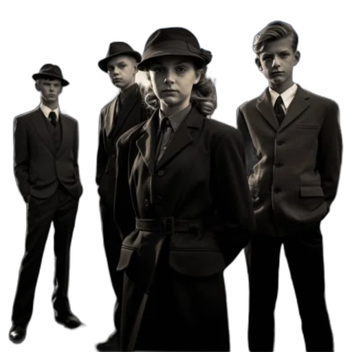 staff, hat, concept art, photorealistic, comic book art, cartoon, city street, four transparent PNG cut-out