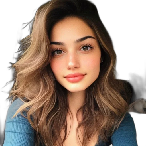 hair, face, jacket, dress, photorealistic, cartoon, anime, oil painting transparent PNG cut-out