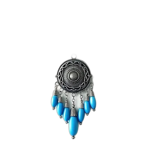 jewelry, umbrella, crown, weapon, 3d render, photorealistic, outer space, blue transparent PNG cut-out