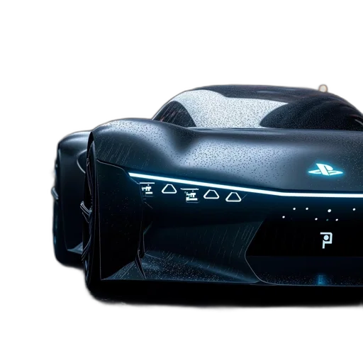 car, robot, weapon, shoes, 3d render, cyberpunk, concept art, photorealistic transparent PNG cut-out
