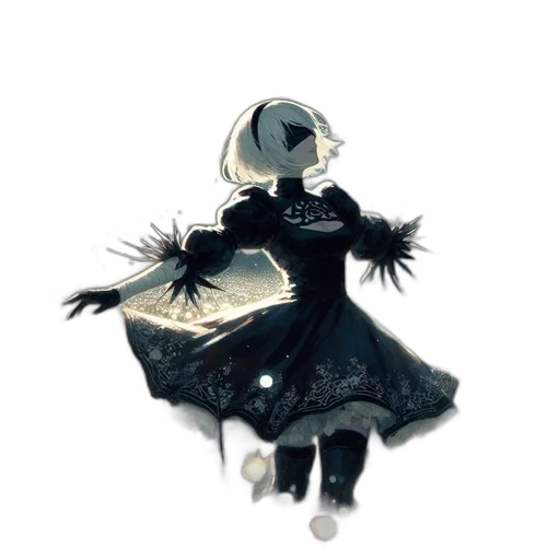 mask, creature, dress, robot, concept art, watercolor, fantasy art, pixel art transparent PNG cut-out